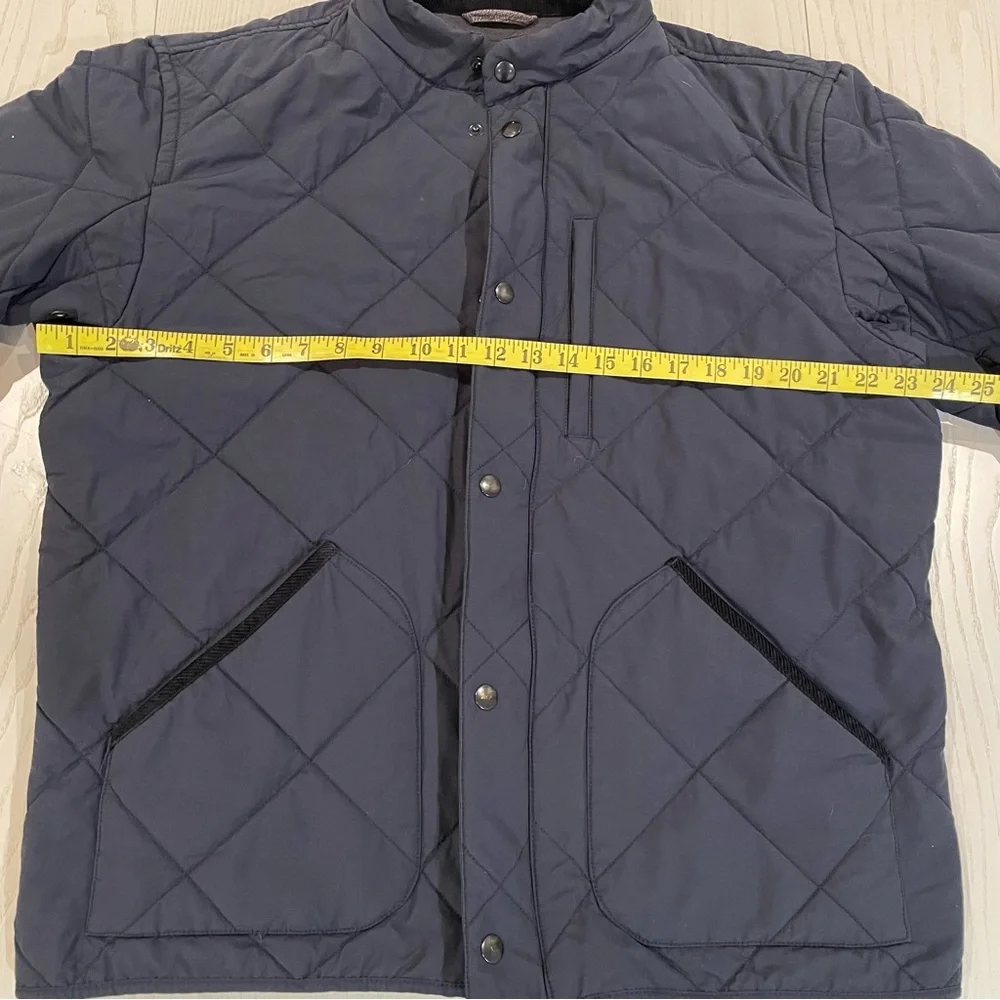 J. Crew Men's Sussex Quilted Jacket (Navy) - Size XL